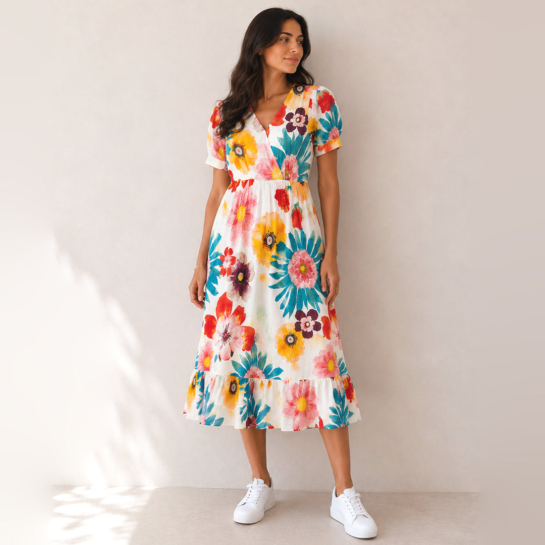 Women’s printed dresses collection for summer and casual outings