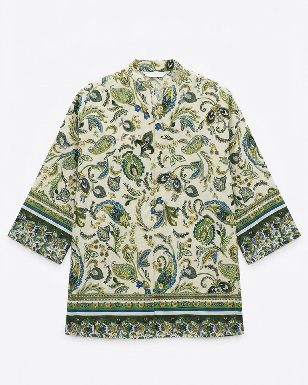 MAX paisley print tunic top for women